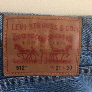 Levi 512 - 31x30 Jeans